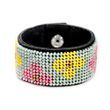 Faux Leather Bead Embroidery Kit &ndash; &ldquo;Bracelet&rdquo; (3 &times; 17 cm) FLBB-105 Black FLBB-105 photo 7