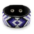 Faux Leather Bead Embroidery Kit &ndash; &ldquo;Bracelet&rdquo; (3 &times; 22 cm) FLBB-020 Black FLBB-020 photo 7