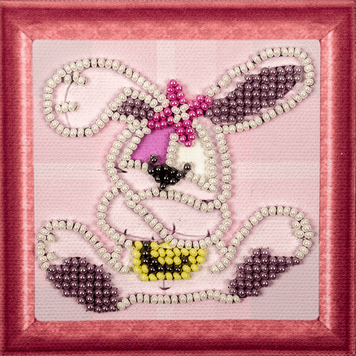 Bead embroidery magnet FLA-037