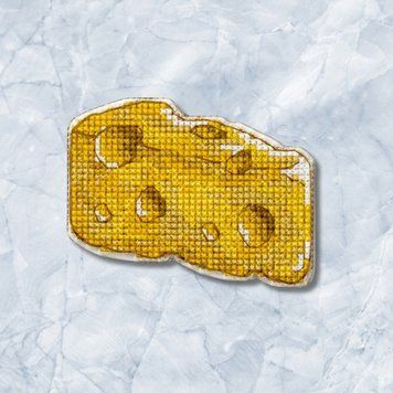 Plastic Cross-Stitch Kit &ndash; "Swiss Cheese" (Double-Sided) FLX-093