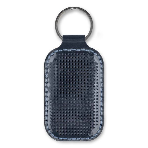 Faux Leather Embroidery Blank &ndash; &ldquo;Keychain&rdquo; FLBE(BB)-071 Blue