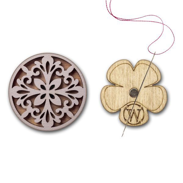 Needle Minder &ndash; &ldquo;Wooden, Single-Sided&rdquo; FLMH-106(W)
