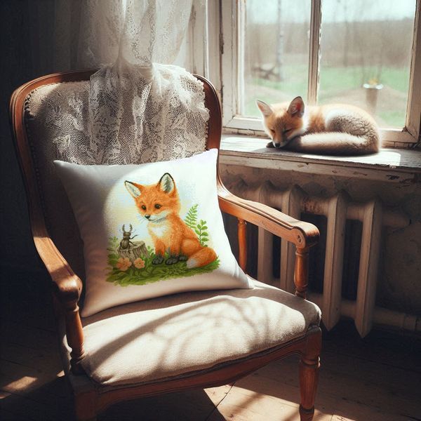 Cross-Stitch Pattern &ndash; "Meeting in the Forest" WLP-059