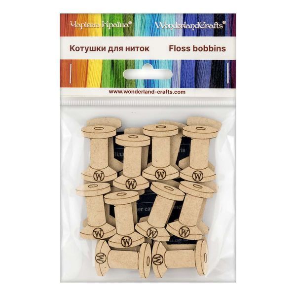 Floss Bobbins &ndash; &ldquo;Mini&rdquo; FLC-052(S) (20 pcs)