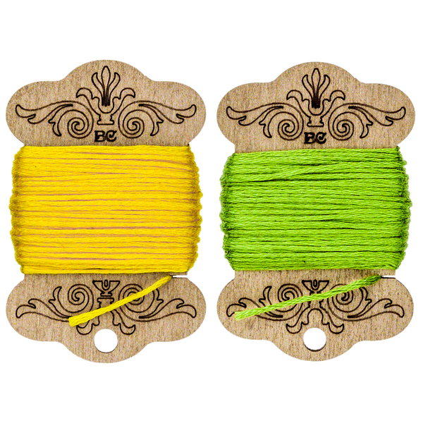 Floss Bobbins &ndash; &ldquo;Vintage&rdquo; FLC-114(S) (10 pcs)