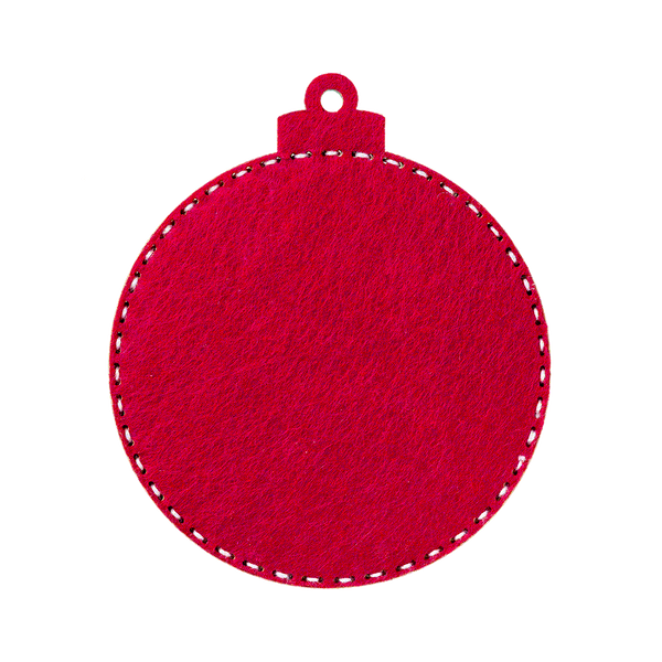 Wooden Bead Embroidery Kit &ndash; &ldquo;Christmas Ornament &ndash; Festive House&rdquo; FLK-369