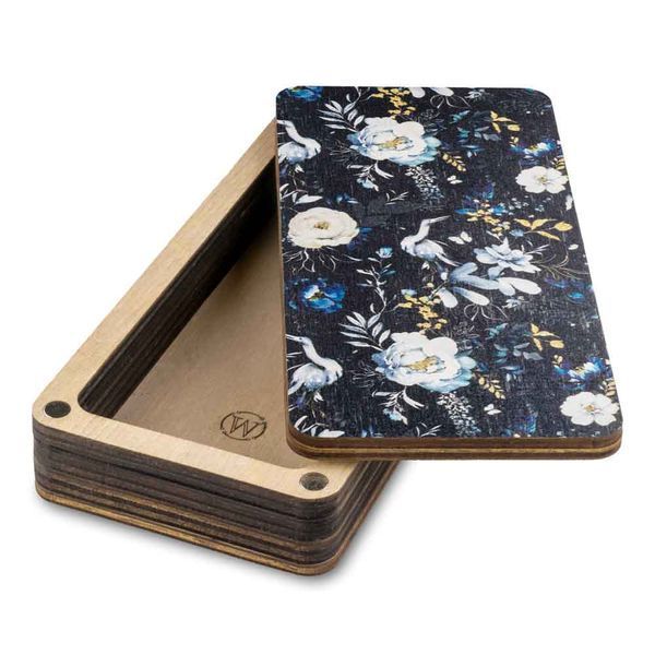 Magnetic Needle Case Large &ndash; &ldquo;Night Flowers&rdquo; FLZB(N)-147