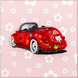 Bead embroidery magnet FLA-137 FLA-137 photo 1