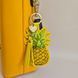 Faux Leather Cross-Stitch Kit &ndash; &ldquo;Bag Charm &ndash; Tropical Pineapple&rdquo; FLHL-169 FLHL-169 photo 1