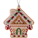 Wooden Bead Embroidery Kit &ndash; &ldquo;Christmas Ornament &ndash; House&rdquo; FLK-137 FLK-137 photo 2