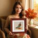 Cross-Stitch Pattern &ndash; "Fieldfare in autumn" WLP-045 WLP-045 photo 5