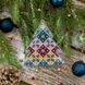 Bead Embroidery Kit (Plastic Base) &ndash; &ldquo;Christmas Ornament &ndash; Christmas Tree&rdquo; FLPL-035 FLPL-035 photo 1