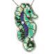 Bead Embroidery Kit (Plastic Base) &ndash; &ldquo;Seahorse&rdquo; (Double-Sided) FLPL-104 FLPL-104 photo 4