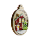 Wooden Bead Embroidery Kit &ndash; &ldquo;Christmas Ornament &ndash; Festive House&rdquo; FLK-369 FLK-369 photo 4