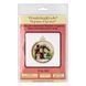 Wooden Bead Embroidery Kit &ndash; &ldquo;Christmas Ornament &ndash; Festive House&rdquo; FLK-369 FLK-369 photo 6