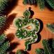 Wooden Bead Embroidery Kit &ndash; &ldquo;Christmas Ornament &ndash; Serpent&rsquo;s Dance&rdquo; FLK-554 FLK-554 photo 1