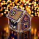 Wooden Cross-Stitch Kit &ndash; &ldquo;Halloween House&rdquo; FLW-063 FLW-063 photo 1