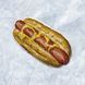 Plastic Cross-Stitch Kit &ndash; "Hot Dog" (Double-Sided) FLX-115 FLX-115 photo 1