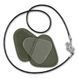 Faux Leather Embroidery Blank &ndash; &ldquo;Pendant&rdquo; FLBE(BB)-023 Khaki FLBE(BB)-023 photo 4