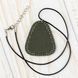 Faux Leather Embroidery Blank &ndash; &ldquo;Pendant&rdquo; FLBE(BB)-023 Khaki FLBE(BB)-023 photo 1