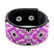 Faux Leather Bead Embroidery Kit &ndash; &ldquo;Bracelet&rdquo; (3 &times; 22 cm) FLBB-021 Black FLBB-021 photo 7