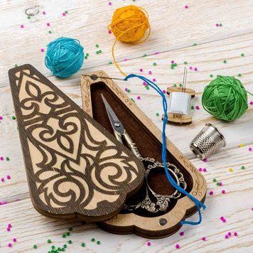 Scissors Case (inside size 6.5 &times; 12 cm, &ldquo;Single-Layer&rdquo;) FLZB(N)-026