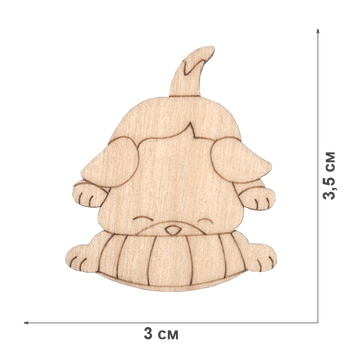 Decoration blank FLC-025 (5 pieces)