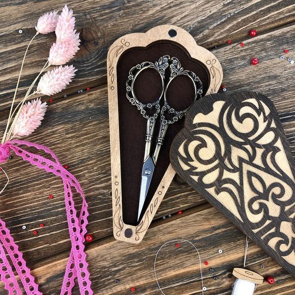 Scissors Case (inside size 6.5 &times; 12 cm, &ldquo;Single-Layer&rdquo;) FLZB(N)-026