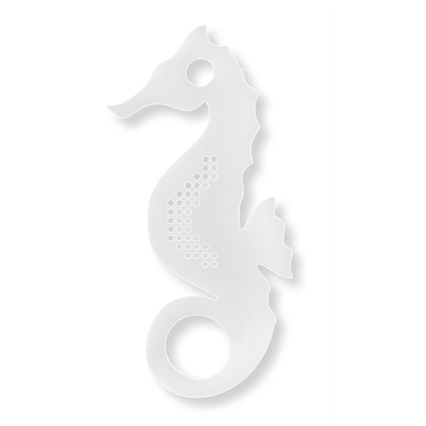 Thread Organizer &ndash; Fiber Swatch Drops &ldquo;Seahorse&rdquo; FLZ(S)-118 (10 pcs)
