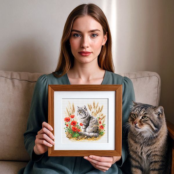Cross-Stitch Pattern &ndash; "Summer in the steppe" WLP-053