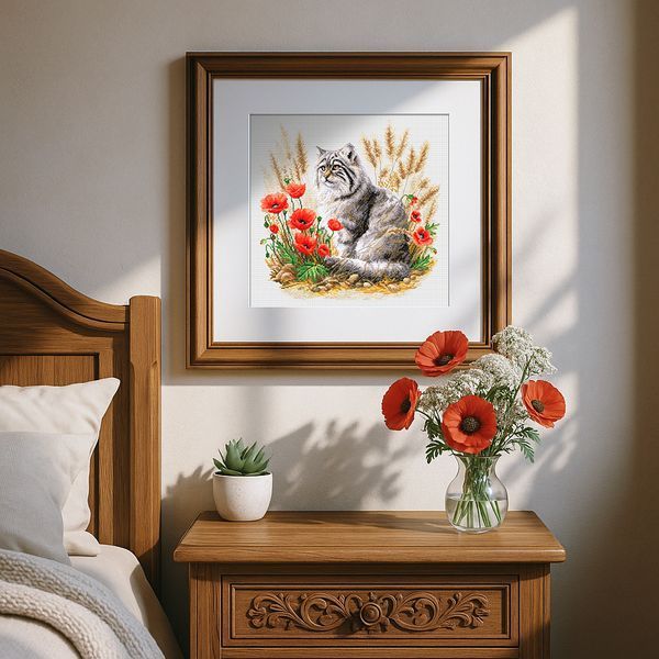 Cross-Stitch Pattern &ndash; "Summer in the steppe" WLP-053