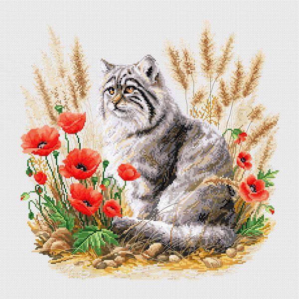 Cross-Stitch Pattern &ndash; "Summer in the steppe" WLP-053