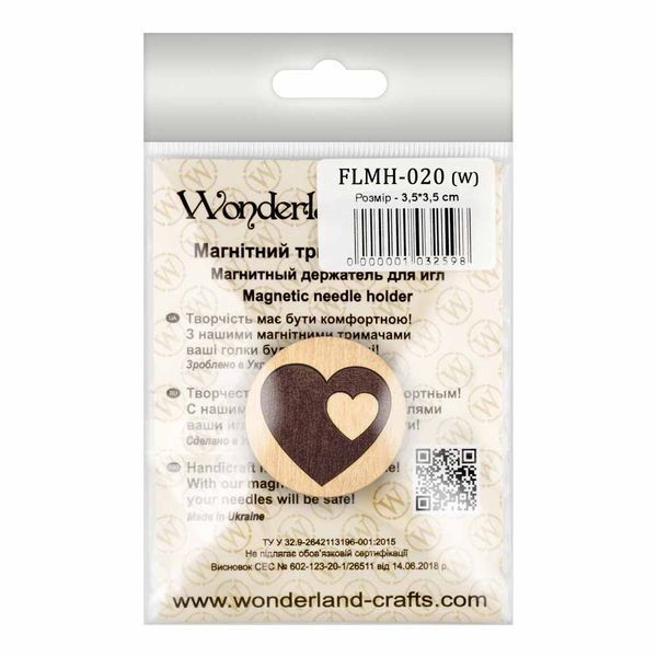 Needle Minder &ndash; &ldquo;Wooden, Double-Sided&rdquo; FLMH-020(W)