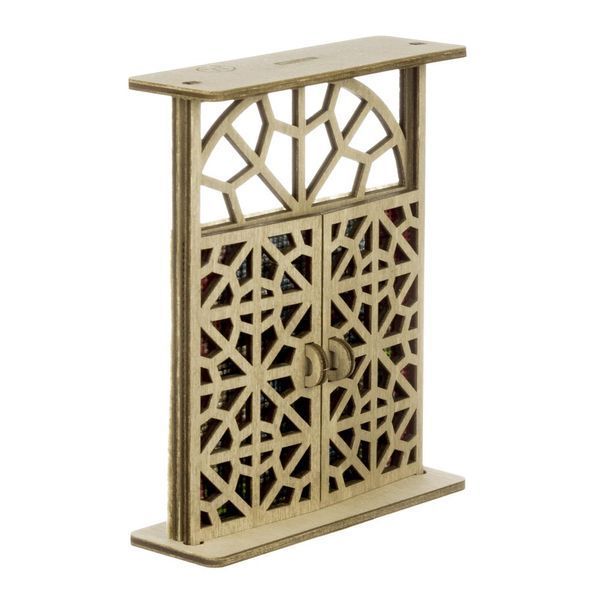 Wooden Cross-Stitch Kit &ndash; &ldquo;Balcony in Paris&rdquo; FLW-078