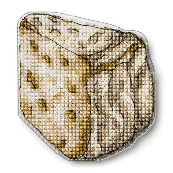 Plastic Cross-Stitch Kit &ndash; "Cheese" (Double-Sided) FLX-116