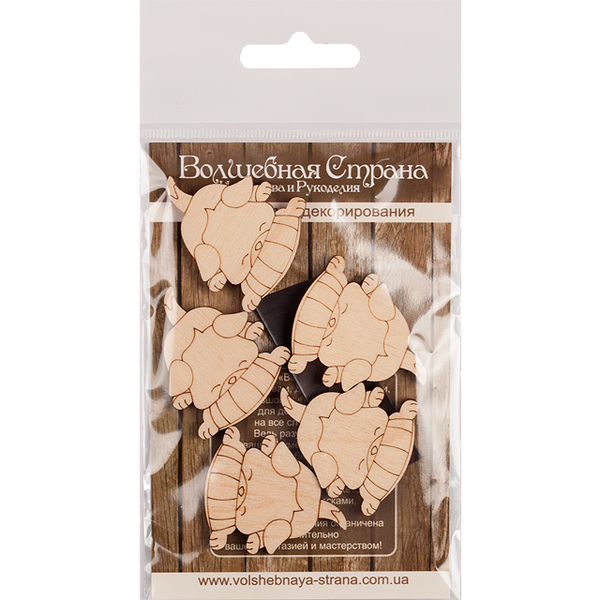 Decoration blank FLC-025 (5 pieces)