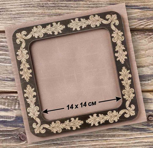 Magnetic Embroidery Frame (14 &times; 14 cm inner size) FLMP-024
