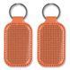 Faux Leather Embroidery Blank &ndash; &ldquo;Keychain&rdquo; FLBE(BB)-072 Orange FLBE(BB)-072 photo 2