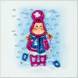 Bead embroidery magnet FLA-238 FLA-238 photo 1