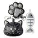 Faux Leather Bead Embroidery Kit &ndash; &ldquo;Bag Charm Cat Happiness&rdquo; FLBB-183 FLBB-183 photo 2