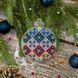 Bead Embroidery Kit (Plastic Base) &ndash; &ldquo;Christmas Ornament &ndash; Bauble&rdquo; FLPL-036 FLPL-036 photo 1