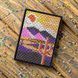 Faux Leather Bead Embroidery Kit &ndash; &ldquo;Passport Cover&rdquo; FLBB-057 Black FLBB-057 photo 1