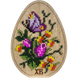 Wooden Bead Embroidery Kit &ndash; &ldquo;Box-Egg&rdquo; (Double-Sided) FLK-420 FLK-420 photo 6