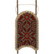 Wooden Bead Embroidery Kit &ndash; &ldquo;Sled Ornament &ndash; Dark Red Pattern&rdquo; FLK-470 FLK-470 photo 3