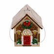 Wooden Bead Embroidery Kit &ndash; &ldquo;Festive House&rdquo; FLK-556 FLK-556 photo 8
