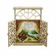 Wooden Cross-Stitch Kit &ndash; &ldquo;Quiet Beyond the Curtains&rdquo; FLW-079 FLW-079 photo 8