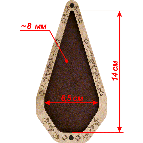 Scissors Case (inside size 6.5 &times; 14 cm, &ldquo;Single-Layer&rdquo;) FLZB(N)-027
