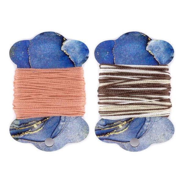 Floss Bobbins &ndash; &ldquo;Blue Marble&rdquo; FLC-116(S) (6 pcs)