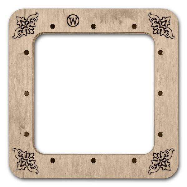 Magnetic Embroidery Frame (10 &times; 10 cm inner size) FLMP-025