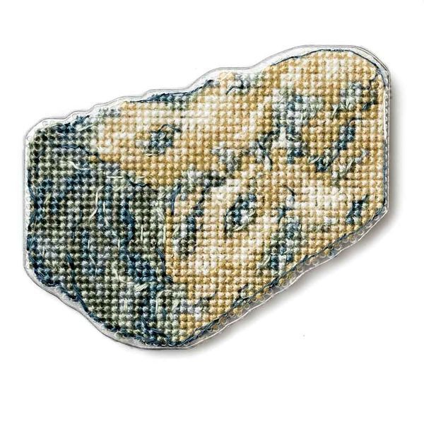 Plastic Cross-Stitch Kit &ndash; "Blue Cheese" (Double-Sided) FLX-117